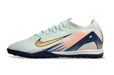 Nike Air Zoom Mercurial Vapor 16 Elite TF Football Shoes - Jade/Gold/Blue