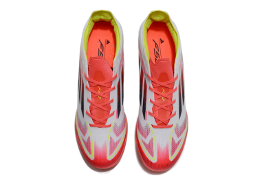 Adidas F50 Elite TF Football Shoes - White/Red/Yellow