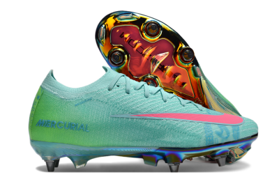 Nike Air Zoom Mercurial Vapor 16 Elite SG Football Boots - Jade/Pink/Gold
