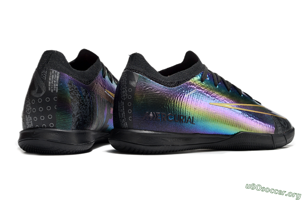 Nike Air Zoom Mercurial Vapor 16 Elite IC Football Shoes - Laser/Black/Yellow 6