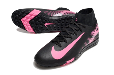 Nike Air Zoom Mercurial Superfly 10 Elite TF Football Shoes - Black/Pink