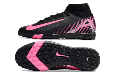 Nike Air Zoom Mercurial Superfly 10 Elite TF Football Shoes - Black/Pink