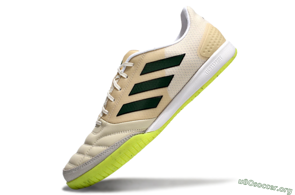 Adidas Competition Top IC Football Shoes - Brown/Green/White 5