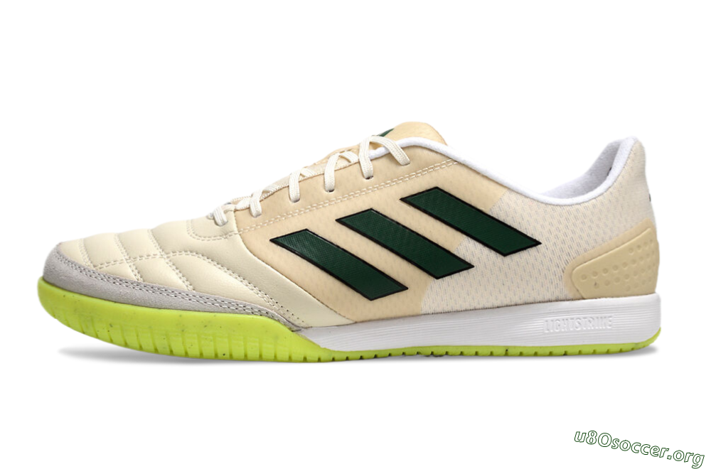 Adidas Competition Top IC Football Shoes - Brown/Green/White 3
