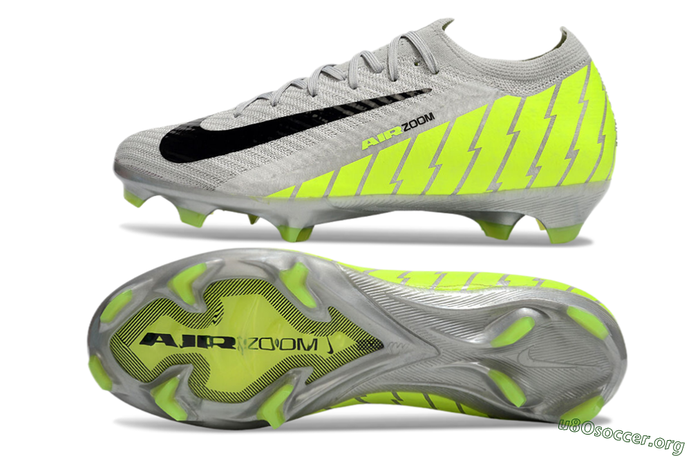 Nike Air Zoom Mercurial Vapor 16 Elite FG Football Boots - Grey/Black/Yellow 1