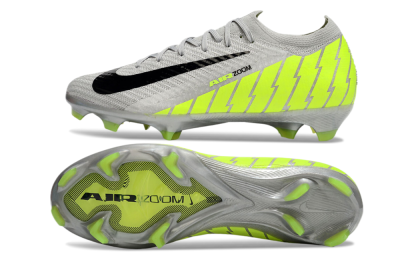 Nike Air Zoom Mercurial Vapor 16 Elite FG Football Boots - Grey/Black/Yellow