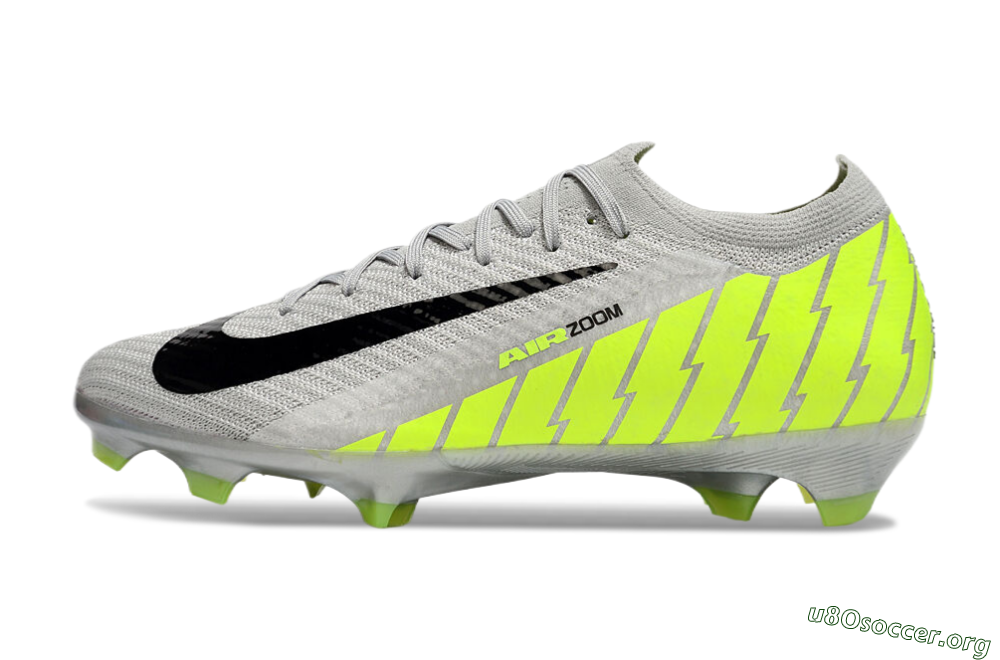 Nike Air Zoom Mercurial Vapor 16 Elite FG Football Boots - Grey/Black/Yellow 3
