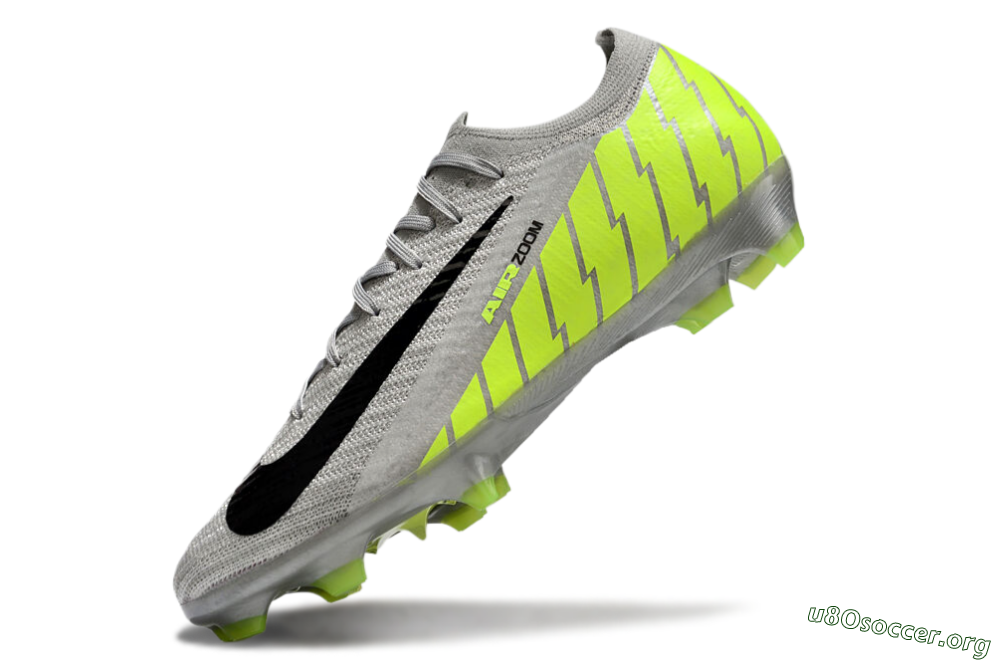 Nike Air Zoom Mercurial Vapor 16 Elite FG Football Boots - Grey/Black/Yellow 5