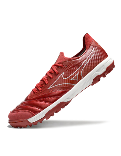 Mizuno Morelia Neo Sala TF Football Shoes - Red/Gold/White