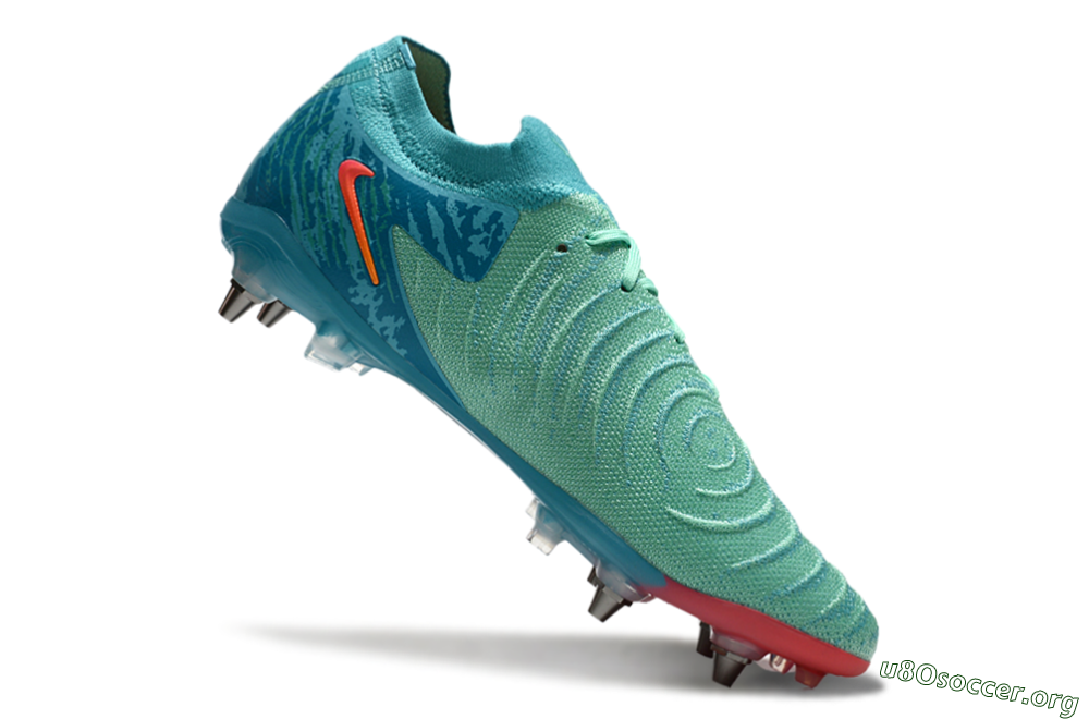 Nike Phantom Luna Elite SG Football Boots - Jade/Red/Blue 4