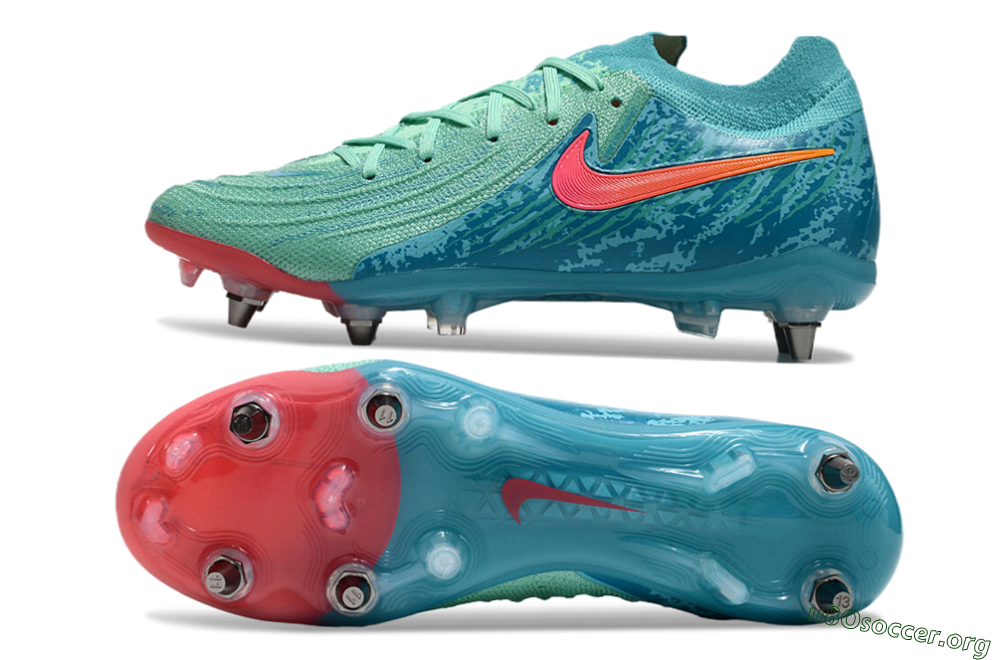 Nike Phantom Luna Elite SG Football Boots - Jade/Red/Blue 1