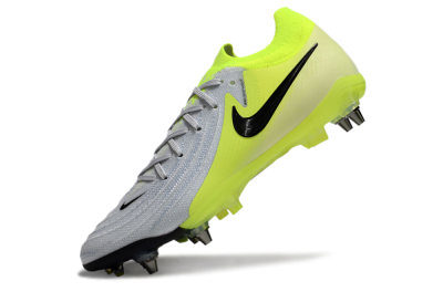 Nike Phantom Luna Elite SG Football Boots - Grey/Yellow/Black