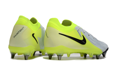 Nike Phantom Luna Elite SG Football Boots - Grey/Yellow/Black