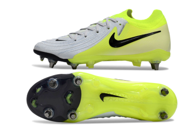 Nike Phantom Luna Elite SG Football Boots - Grey/Yellow/Black