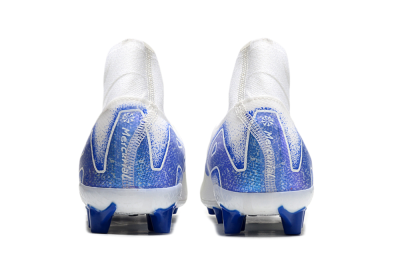 Nike Air Zoom Mercurial Superfly 10 Elite AG Football Boots - Beige/White/Blue