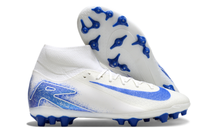 Nike Air Zoom Mercurial Superfly 10 Elite AG Football Boots - Beige/White/Blue