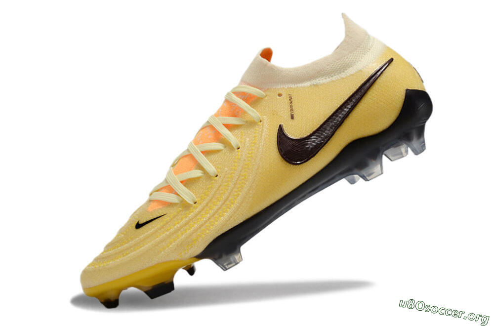 Nike Phantom GX 2 Elite FG Football Boots - Yellow/Black 5