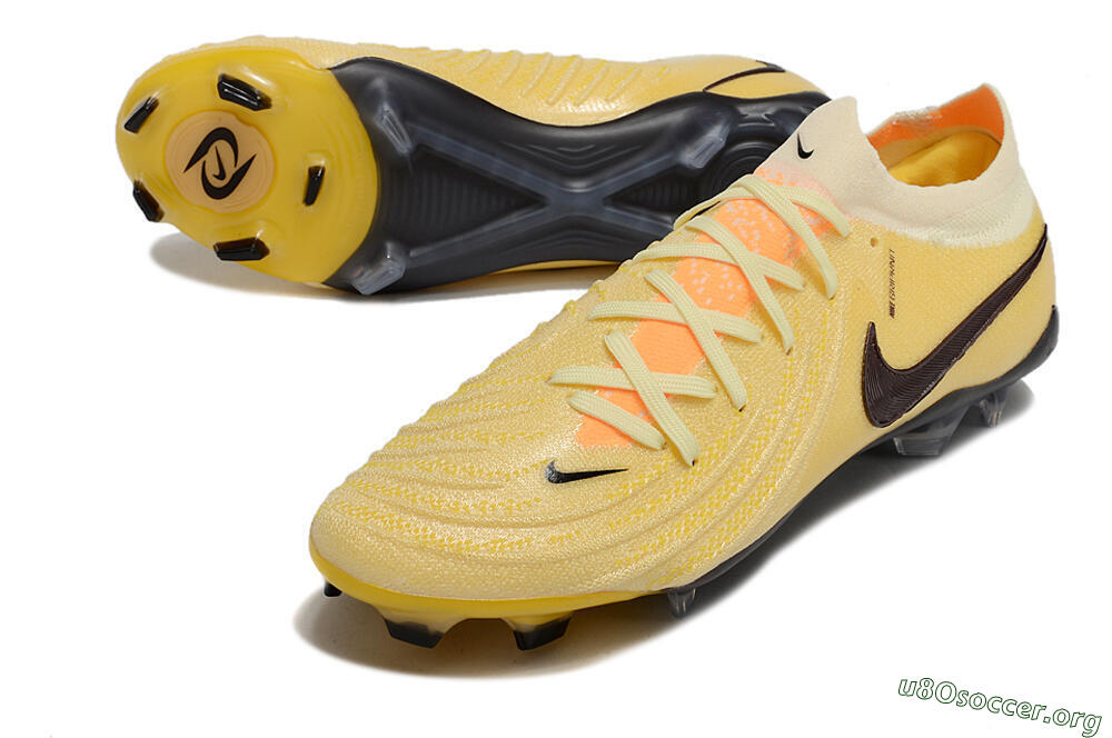 Nike Phantom GX 2 Elite FG Football Boots - Yellow/Black 0