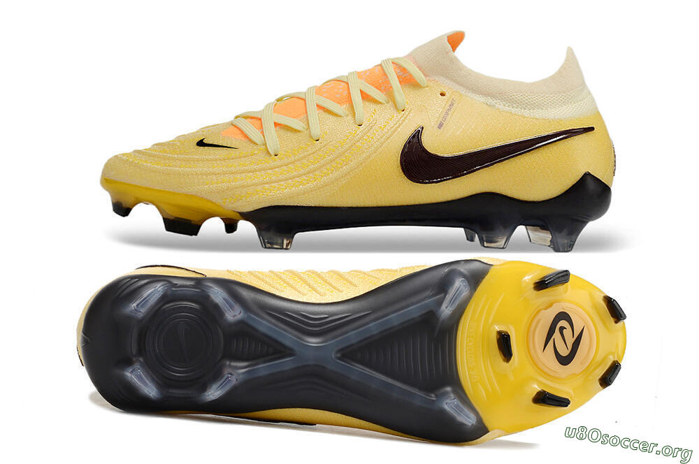 Nike Phantom GX 2 Elite FG Football Boots - Yellow/Black 1