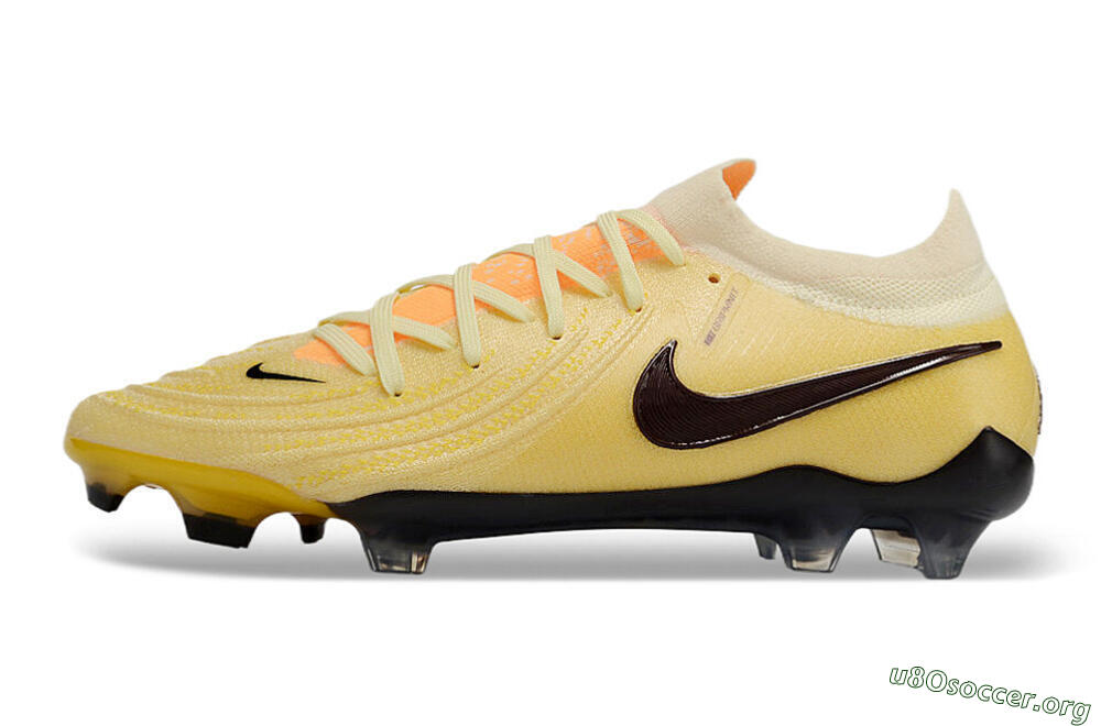 Nike Phantom GX 2 Elite FG Football Boots - Yellow/Black 3