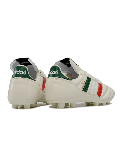 Adidas Mundial Team Astro TF Football Shoes - Beige/Red/Green