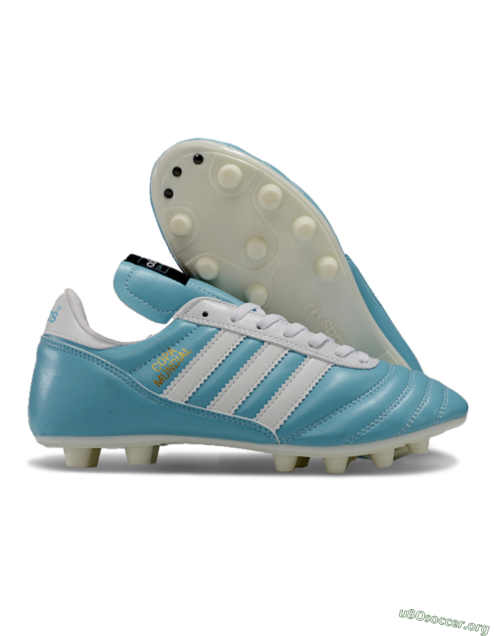 Adidas Mundial Team Astro TF Football Shoes - Jade/White/Black 2