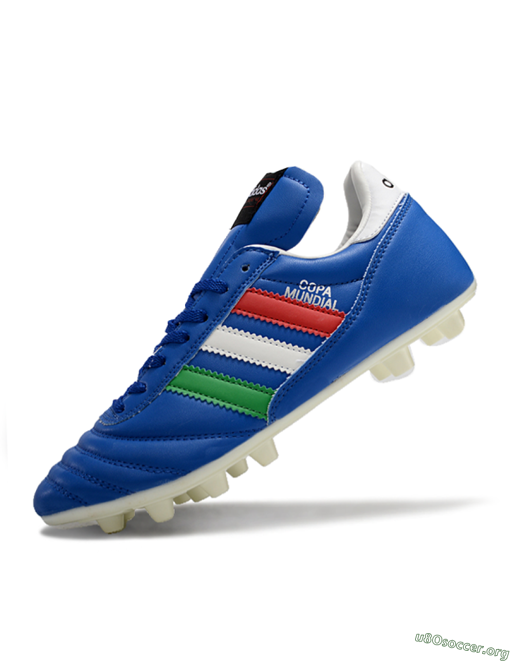 Adidas Mundial Team Astro TF Football Shoes - Blue/Green/Red 4
