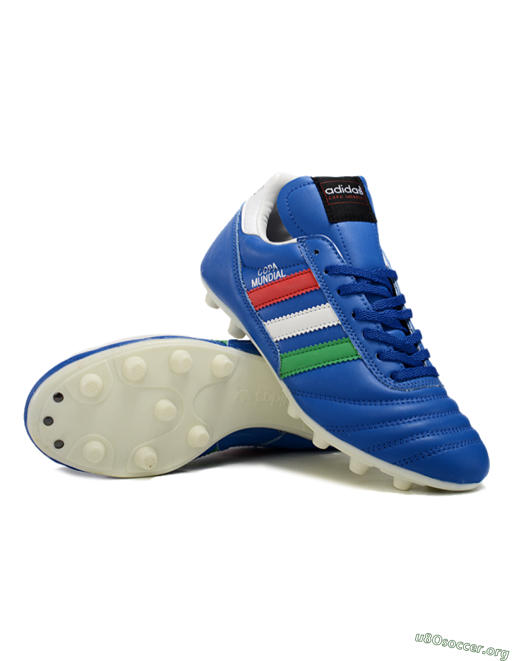 Adidas Mundial Team Astro TF Football Shoes - Blue/Green/Red 3