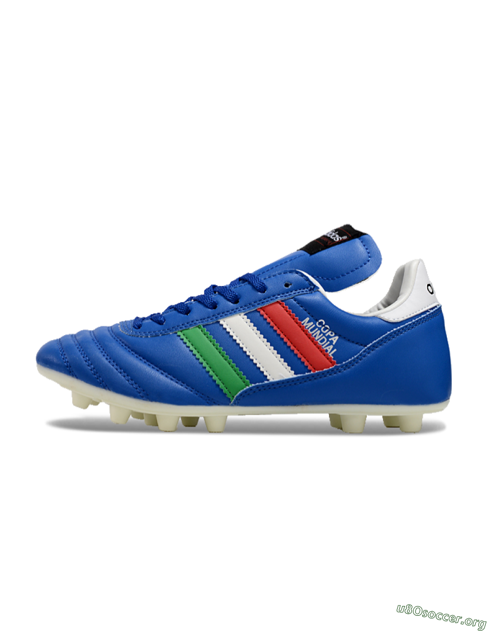 Adidas Mundial Team Astro TF Football Shoes - Blue/Green/Red 2