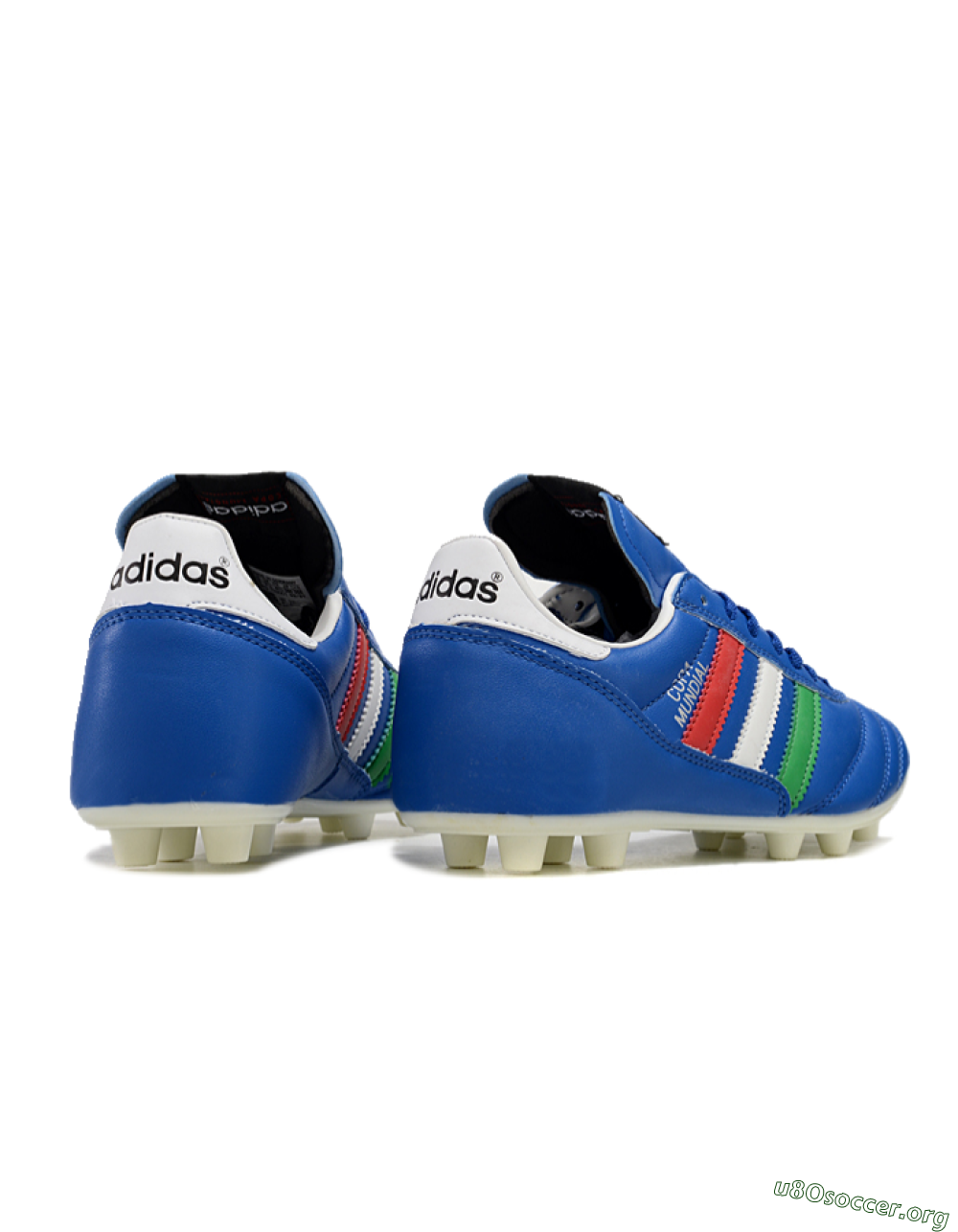 Adidas Mundial Team Astro TF Football Shoes - Blue/Green/Red 5