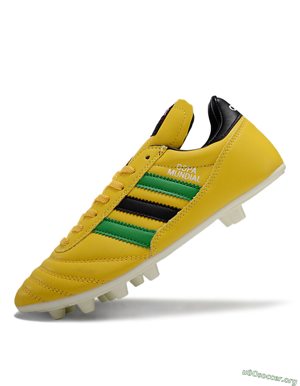Adidas Mundial Team Astro TF Football Shoes - Yellow/Green/Black 5