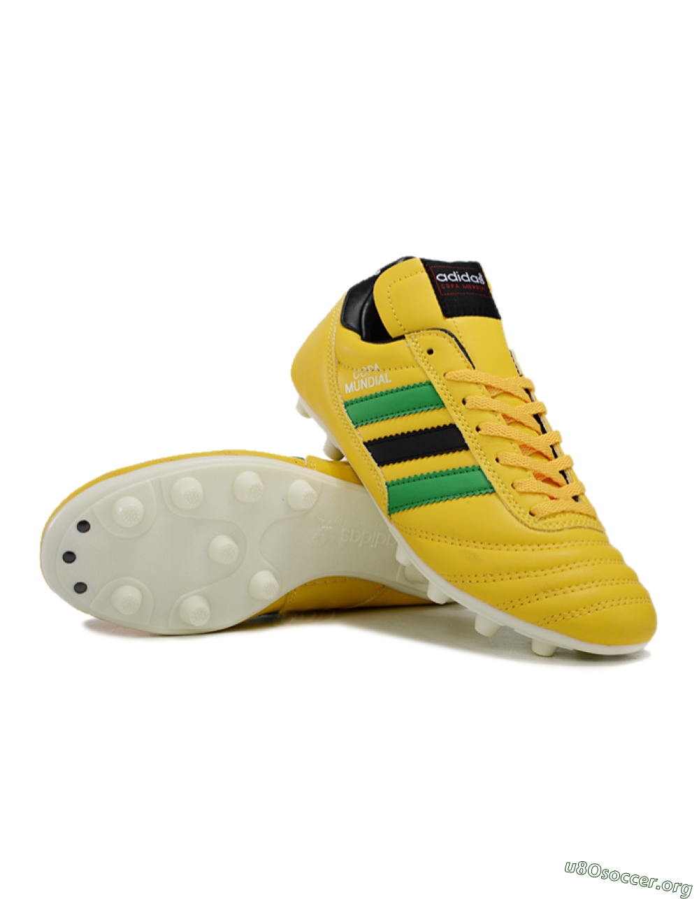 Adidas Mundial Team Astro TF Football Shoes - Yellow/Green/Black 0