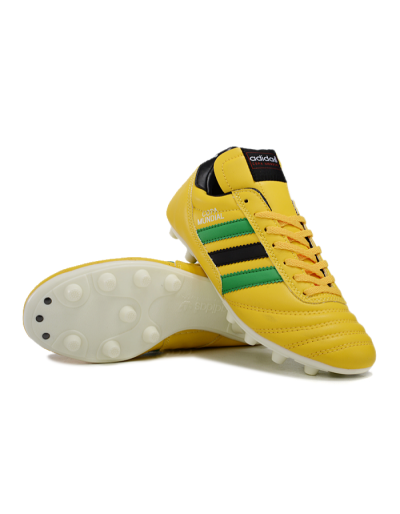 Adidas Mundial Team Astro TF Football Shoes - Yellow/Green/Black