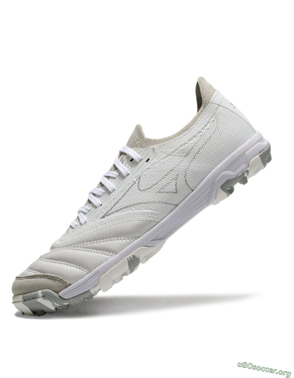 Mizuno Morelia Neo Sala TF Football Shoes - Grey/White/Camo 5