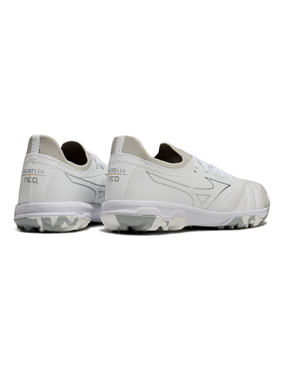 Mizuno Morelia Neo Sala TF Football Shoes - Grey/White/Camo