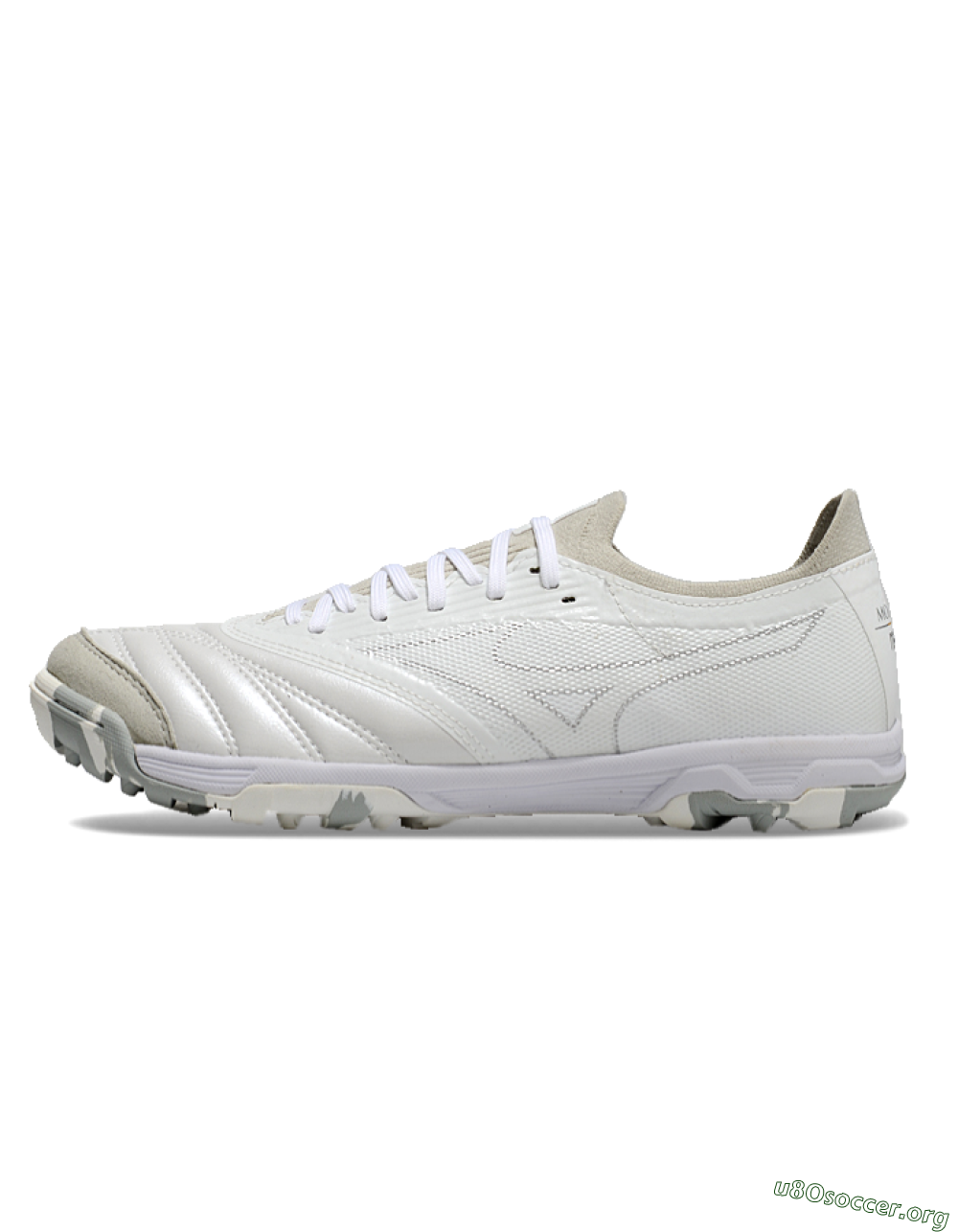 Mizuno Morelia Neo Sala TF Football Shoes - Grey/White/Camo 3