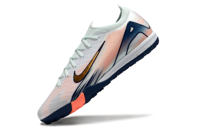 Nike Air Zoom Mercurial Vapor 16 Elite TF Football Shoes - Jade/Gold/Blue
