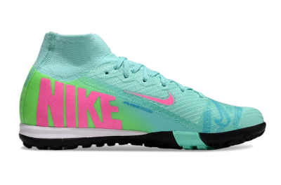 Nike Air Zoom Mercurial Superfly 10 Elite TF Football Shoes - Jade/Pink/Black