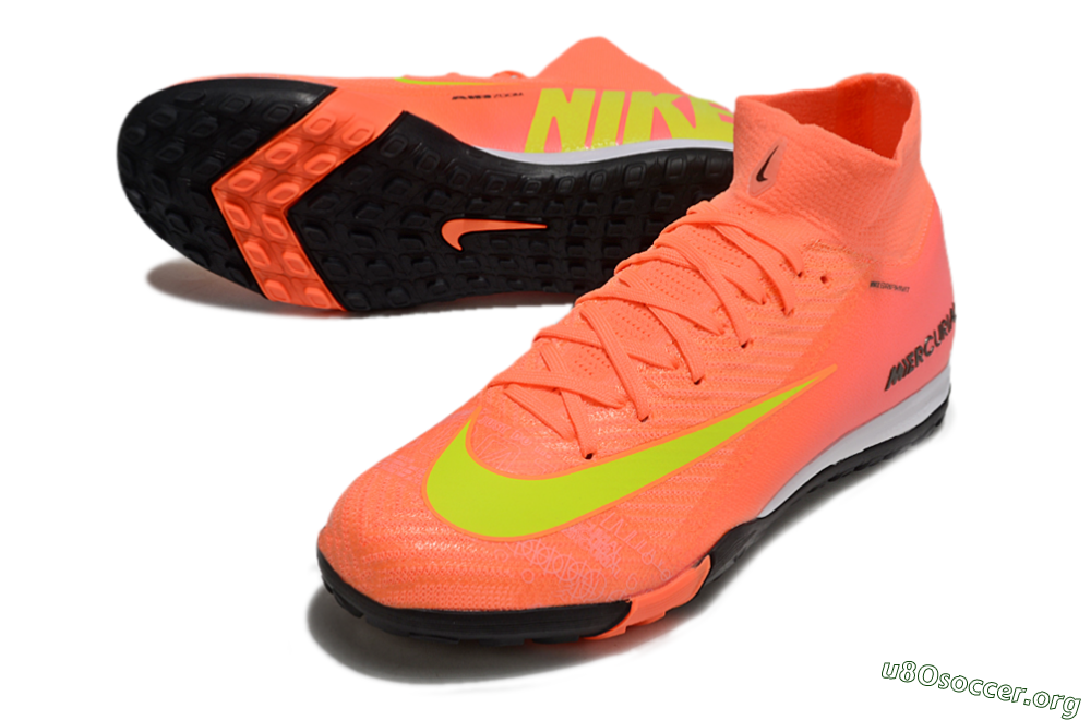 Nike Air Zoom Mercurial Superfly 10 Elite TF Football Shoes - Red/Yellow/White 0
