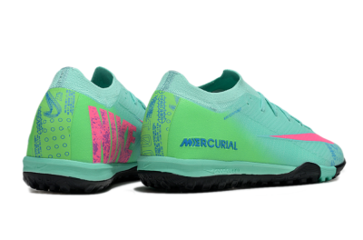 Nike Air Zoom Mercurial Vapor 16 Elite TF Football Shoes - Jade/Pink/Blue