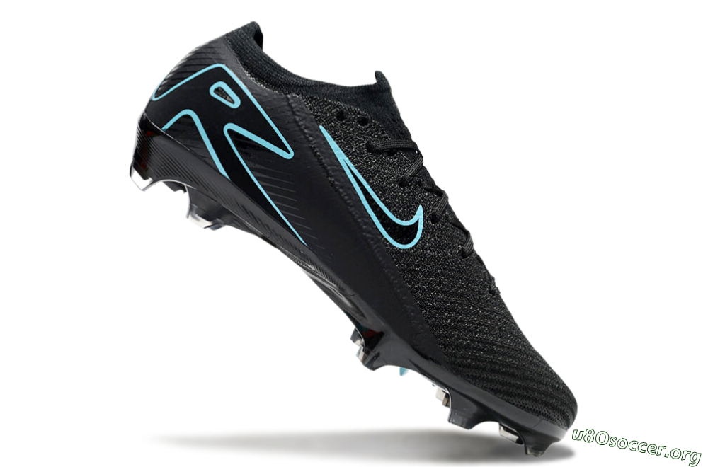 Nike Air Zoom Mercurial Vapor 16 Elite FG Football Boots - Black/Jade/White 4