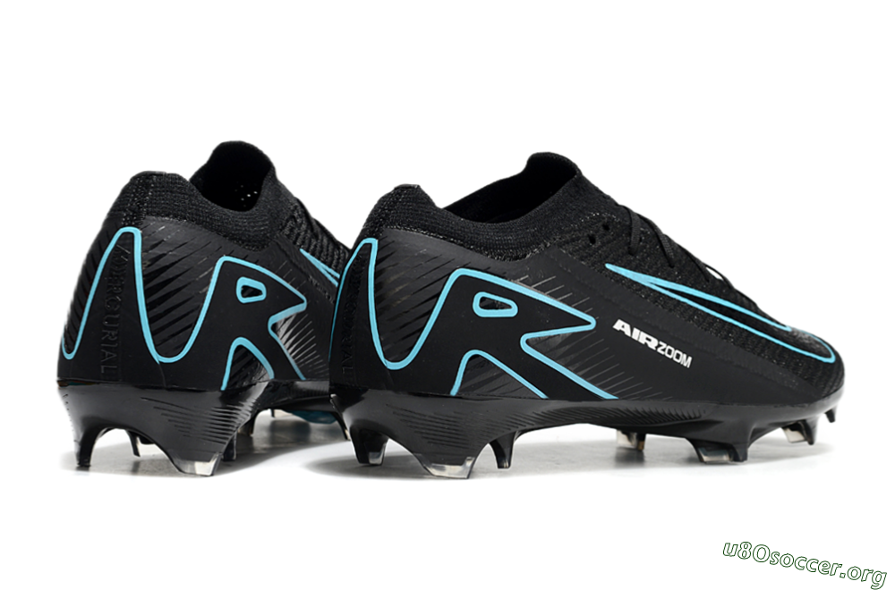 Nike Air Zoom Mercurial Vapor 16 Elite FG Football Boots - Black/Jade/White 6