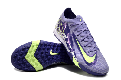 Nike Air Zoom Mercurial Vapor 16 Elite TF Football Shoes - Purple/Yellow/White