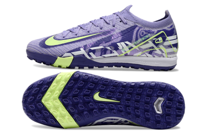 Nike Air Zoom Mercurial Vapor 16 Elite TF Football Shoes - Purple/Yellow/White