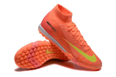 Nike Air Zoom Mercurial Superfly 10 Elite TF Football Shoes - Red/Yellow/White