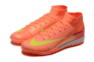 Nike Air Zoom Mercurial Superfly 10 Elite TF Football Shoes - Red/Yellow/White
