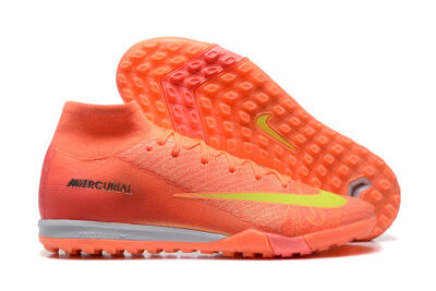 Nike Air Zoom Mercurial Superfly 10 Elite TF Football Shoes - Red/Yellow/White