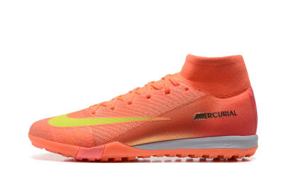 Nike Air Zoom Mercurial Superfly 10 Elite TF Football Shoes - Red/Yellow/White