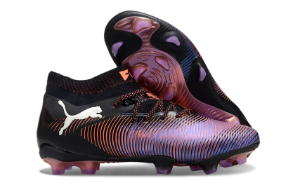 Puma Future 8 Ultimate FG Football Boots - Black/Purple/Red