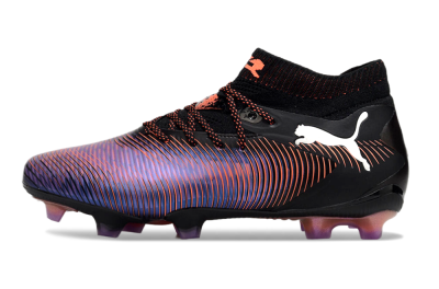 Puma Future 8 Ultimate FG Football Boots - Black/Purple/Red
